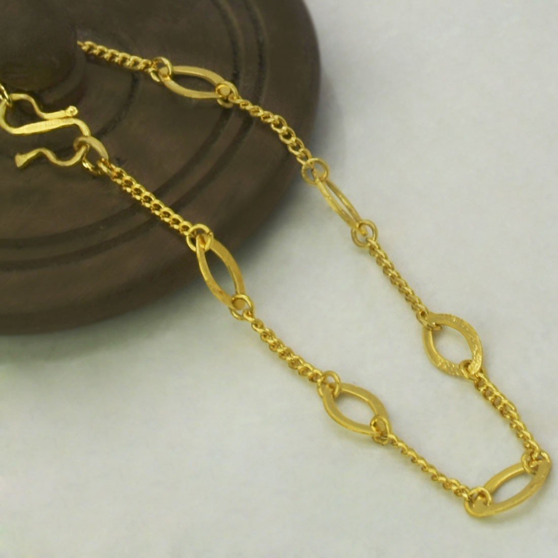 Chain - Bracelet 243 for jewelry 3D Print Model in Bracelets 3DExport