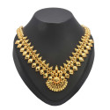 Designer Micro Gold Plated Mullamottu Necklace 
