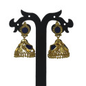 Traditional Small Palakka Jimikki Earrings