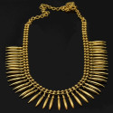 Traditional Goldplated Pichimottu Jasmine buds Necklace