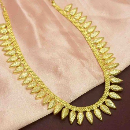 Gold Plated Designer Jasmine/Mullamottu Necklace