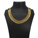 Gold Plated Traditional Pichimottu/Jasmine Design Necklace