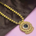 Gold Plated Traditional AD Enamel Pathakkam Necklace