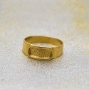 Stylish Gold Plated Unisex Finger Ring