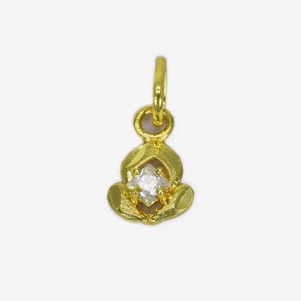 Beautiful Gold Plated Designer Stone Pendant Buy Online|kollamSupreme