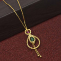 Traditional and Trendy Nagapadam Chain with Pendant
