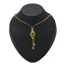 Gold Plated Nagapadam Pendant Chain For Girls
