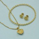 Gold Plated Daily Wear Jewellery Combo Set 07