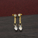 Micro Gold Plated Raindrops Earrings