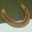 Stunning Gold Plated Jasmine Buds Stone Necklace