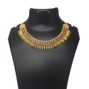 Stunning Gold Plated Jasmine Buds Stone Necklace
