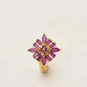 Cute Premium Fashion Ruby Square Finger Ring