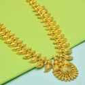 Kerala Traditional Gold Plated Bubbles Mango Necklace