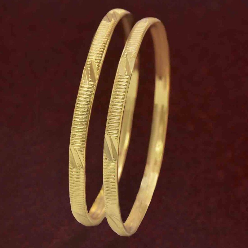Buy Latest Bridal Wear Gold Bangles Design 1 Gram Gold Bangles Online