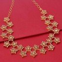 Dainty Premium Double Layer Matte AD Star Necklace