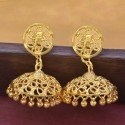 Kollam Supreme Gold Plated Umbrella Jhumka Earrings