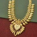 Gold Plated Traditional Mango Necklace with Pendant