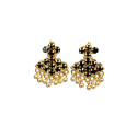 Gold Plated Traditional Adial Ear Studs