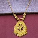 Ethnic South Indian Gold Plated Krishna pendant Necklace