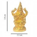Gold Plated Very Small Lakshmi Idols 