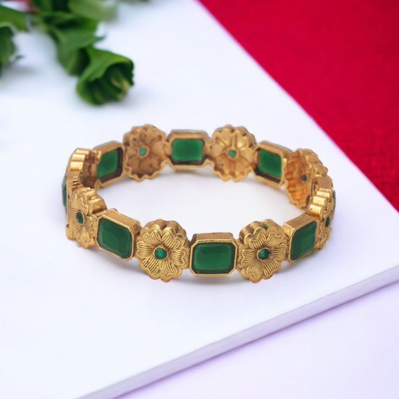 DREAMJWELL - Beautiful Designer Ruby-emerald Bracelet-dj03273 – dreamjwell