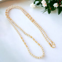 Gold Plated Pearl Mala