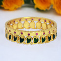 Kerala One Gram Gold Broad Mango Bangle