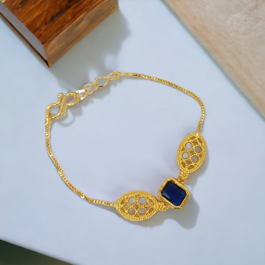 RIMRIVA Gold Bracelets for Women 14K Gold Plated India | Ubuy
