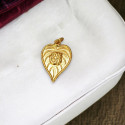 Gold Plated Traditional Om Alila Thali Pendant