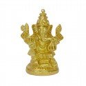 Small Gold Plated Ganesha/Ganapathy Idol
