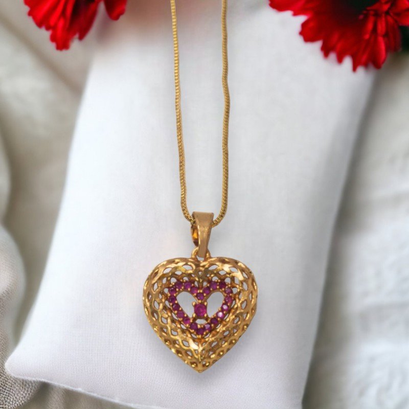 Small Stone Necklace (Purple) – Love Stylize