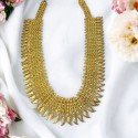 Gold Plated South Indian Broad Bridal Mango Long Chain