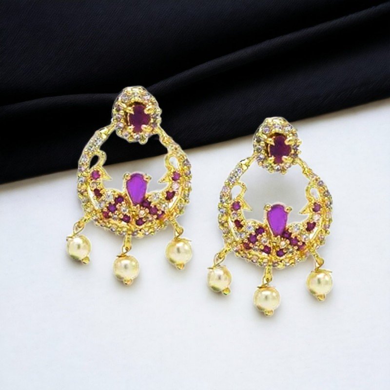 Designer CZ Earrings UC-NEW224 – Urshi Collections