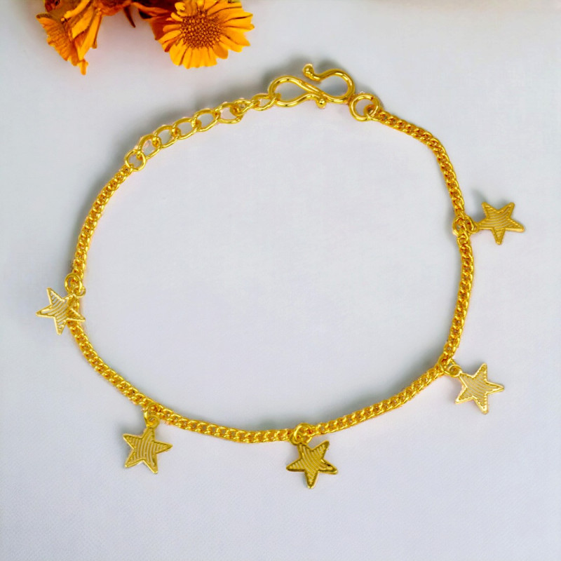 Gold plated bracelet for on sale girls