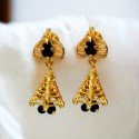 Cute Gold Plated Small Stone Jimikki Earrings for Girls