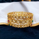 Stunning Bridal Antique Gold Plated Heart Bangles set