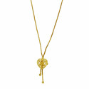 Cute Gold Plated Small Heart Pendant Chain