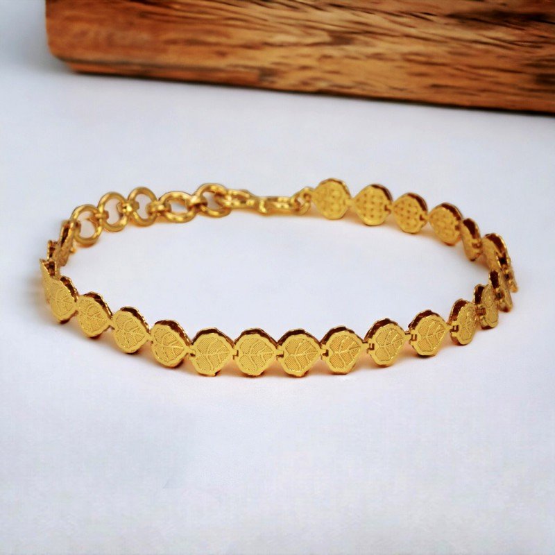 Buy Jewels Galaxy Stylish Coin Head Gold Plated Multistrand Bracelet  Jewellery For Women Online