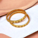 Designer Gold Plated Stylish Bangles