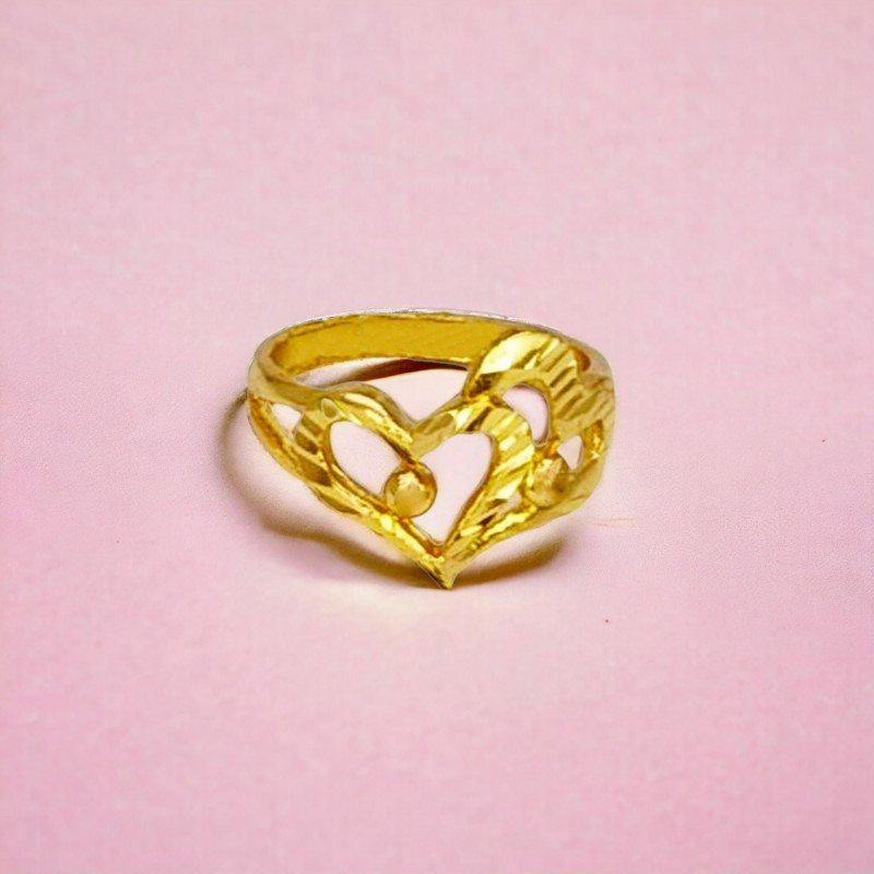 Buy Gold Interlocking Rings, Double Rings, Intertwined Rings, Gold Criss  Cross Ring, Gold X Ring, Gold Rings for Women Online in India - Etsy