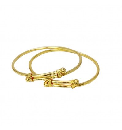 Gold Plated Baby Girls Bangle