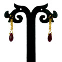 Micro Gold Plated Raindrops Earrings