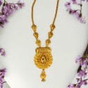 Elegant Classic Jalebi Design Pendant Necklace