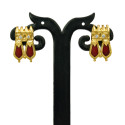 Classic Designer Double Nagapadam Ear Studs