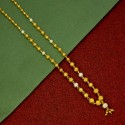 Trendy Gold Plated Two Tone Designer Ball chain Necklace