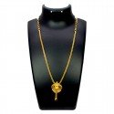 Trendy Gold Plated Designer Filigree Pendant Necklace