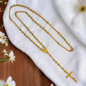 Gold Plated Rosary Cross