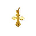 Religious Gold Plated Cross Pendant