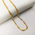 Trendy Gold Plated Box Savitham Chain