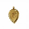 Trendy Gold Plated Traditional Om Thali Pendant